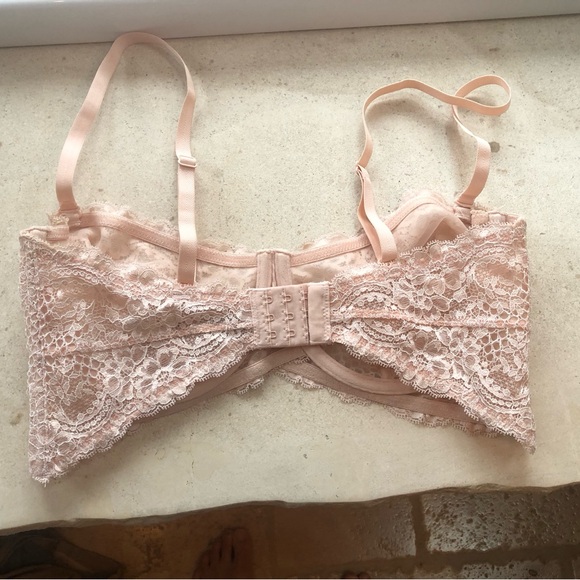 Free people lindy loo  pink underwire bra 36 DD - Picture 6 of 6